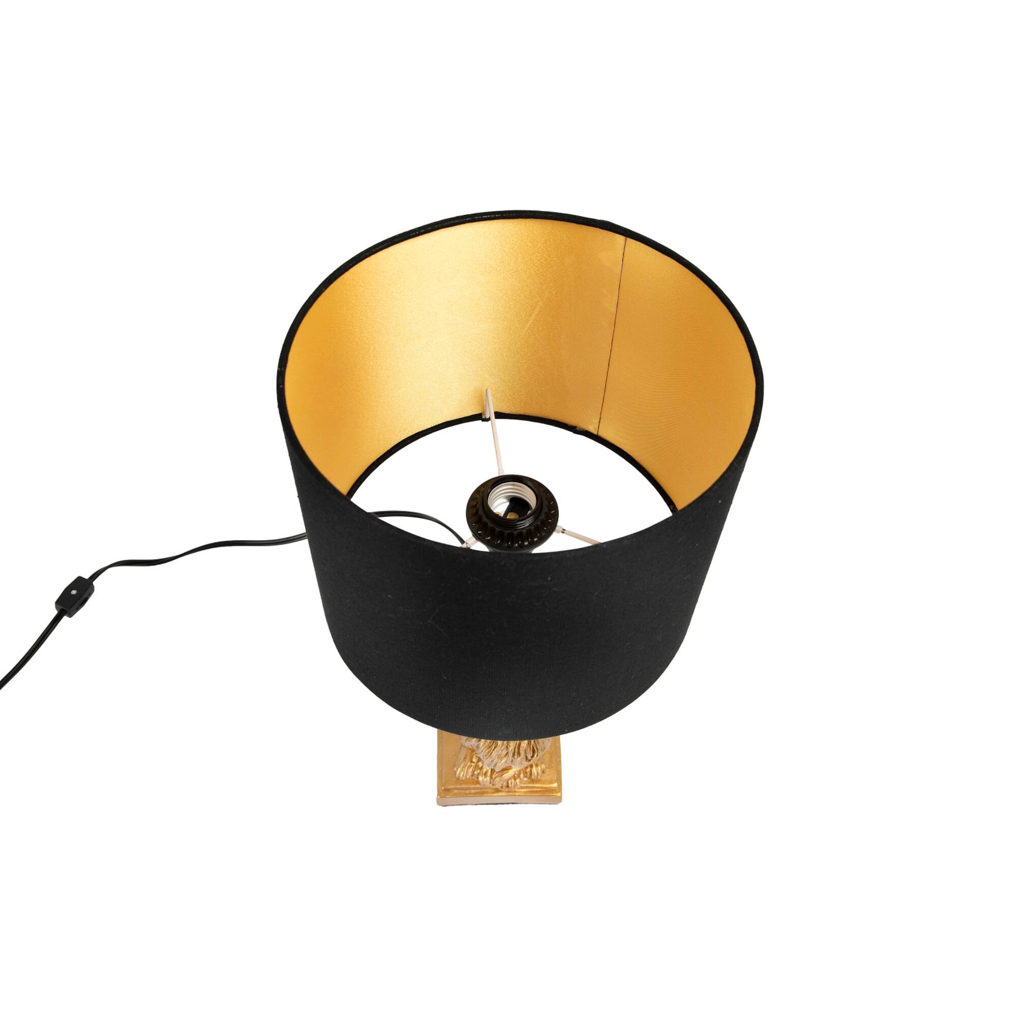 Hello Honey® 20" Gold Lion Table Lamp
